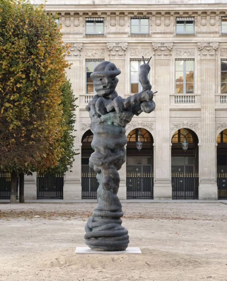 Currently on view in the Jardin du Palais-Royal (galerie d’Orléans): , Letzter Geist, 2025. ⁠