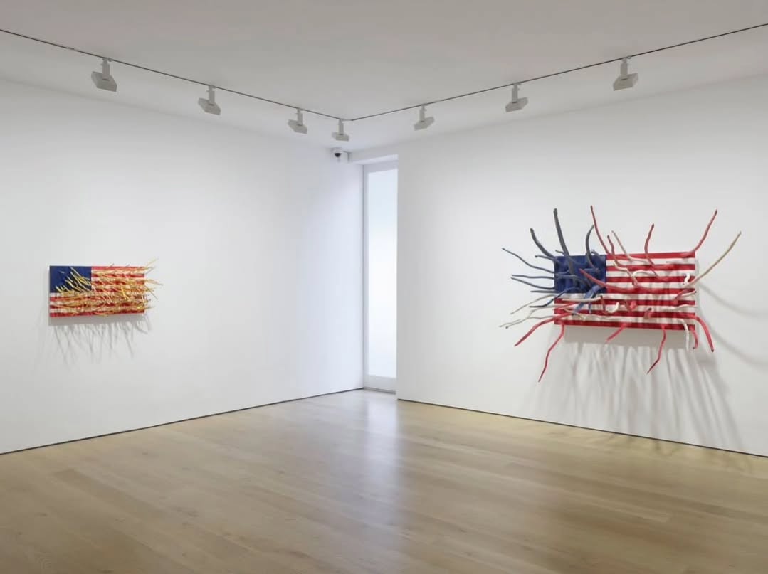 Now open in London, ‘Hughmanity’ marks Hugh Hayden’s (@huthhayden) first return to the city since his 2020 debut with… — image 6. Image: Installation view of ‘Hugh Hayden: Hughmanity’, 27 September – 1 November 2025, 27 Bell Street, London © Hugh Hayden, Courtesy Lisson Gallery, Photography by Ollie Hammick.