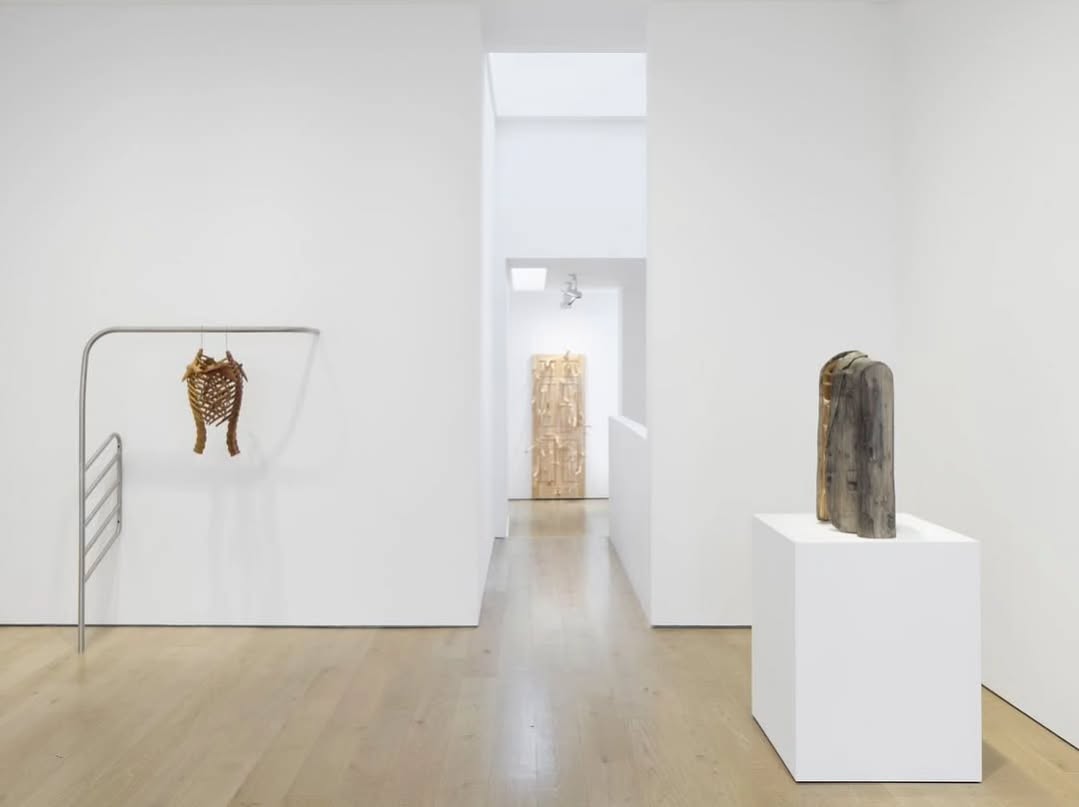 Now open in London, ‘Hughmanity’ marks Hugh Hayden’s (@huthhayden) first return to the city since his 2020 debut with… — image 7. Image: Installation view of ‘Hugh Hayden: Hughmanity’, 27 September – 1 November 2025, 27 Bell Street, London © Hugh Hayden, Courtesy Lisson Gallery, Photography by Ollie Hammick.