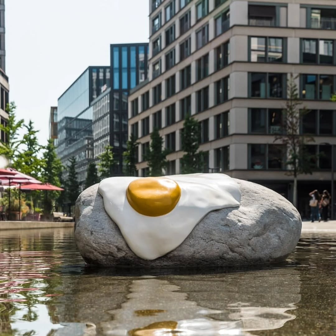 Pedro Wirz’s “Trilobites“ for ART FLOW art projects is currently on view in Zurich — image 4. Images: