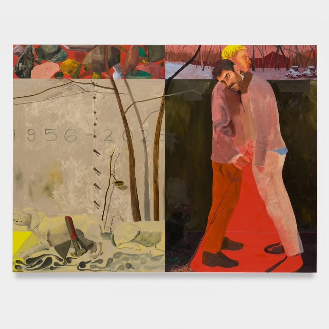 This new painting by Anthony Cudahy will be part of our presentation at @TEFAF in Maastricht (NL) next week, from March 12 to 19. — image 2. Image:
