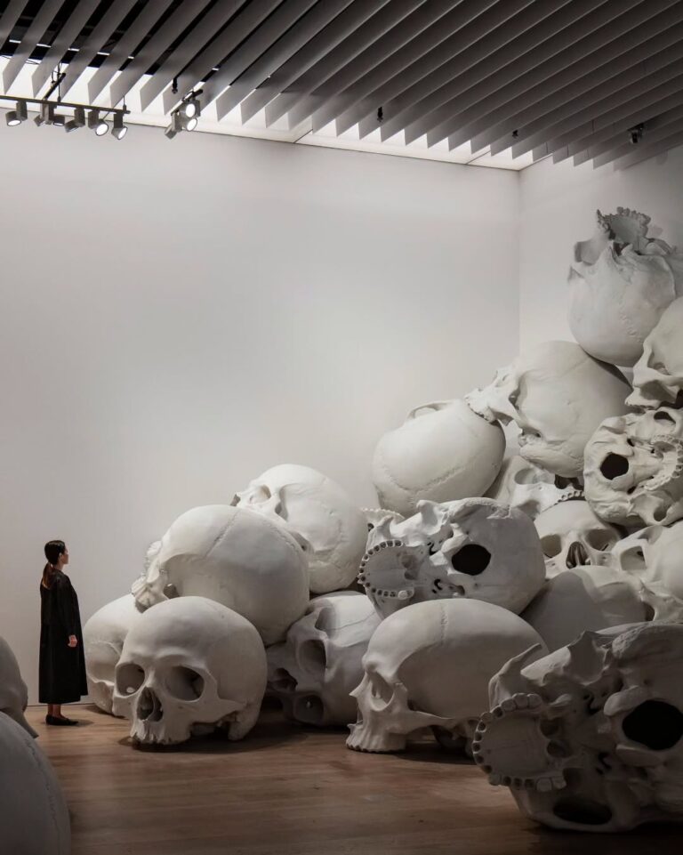 On view at the Mori Art Museum in Tokyo, Japan: Ron Mueck