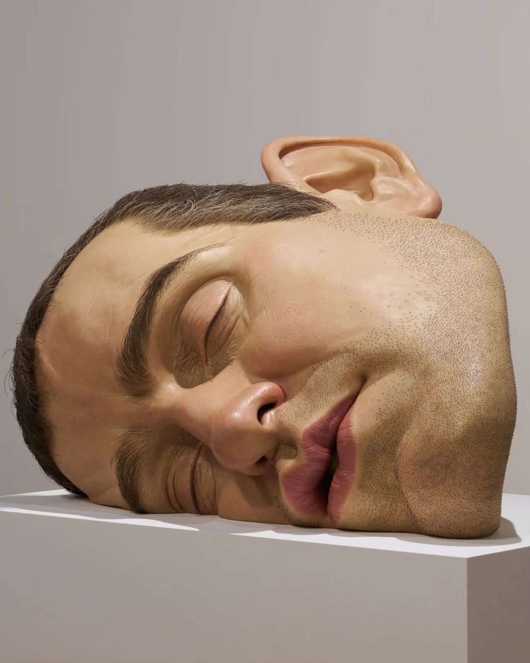 On view at the Mori Art Museum in Tokyo, Japan: Ron Mueck — image 5. Images: Ron Mueck, installation views, Mori Museum, 2026. Photos: Masaya Yoshimura. Courtesy of Fondation Cartier pour l’art contemporain.