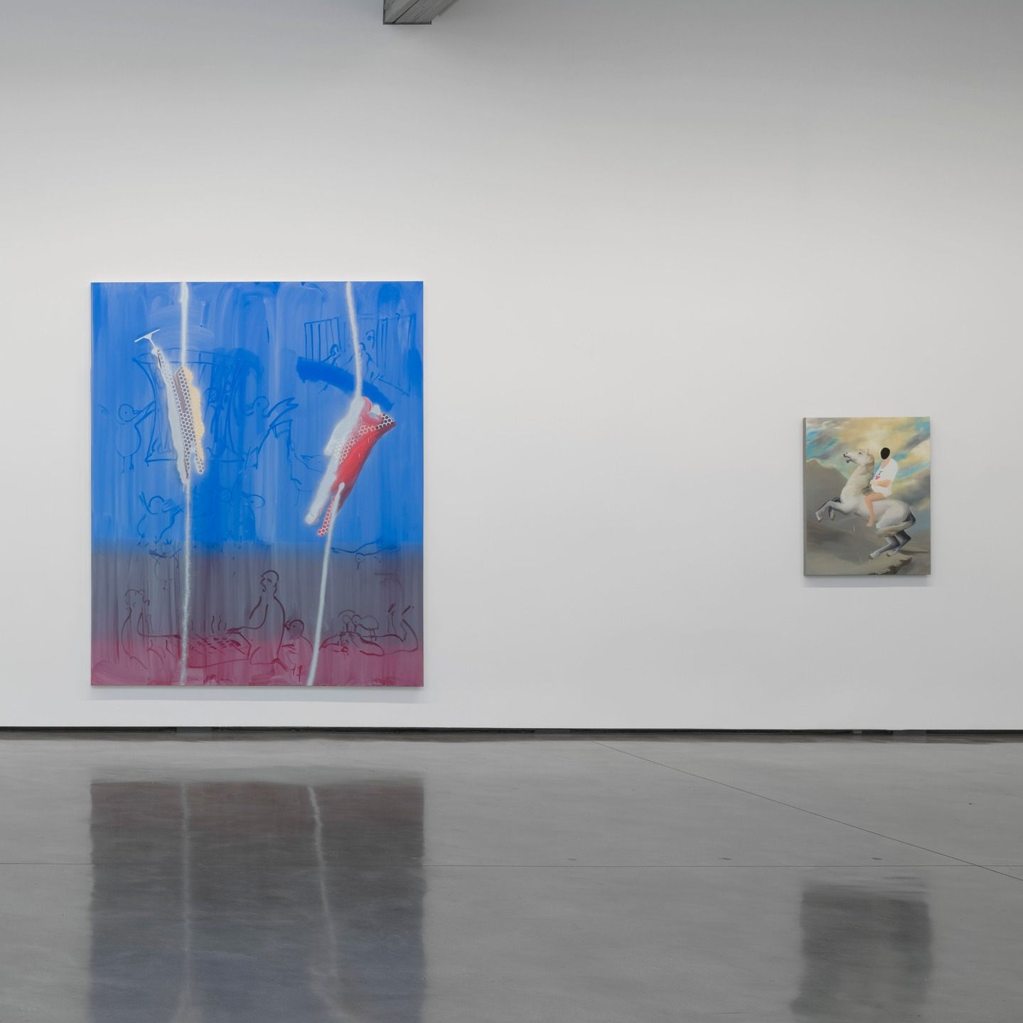‘Control X,’ an exhibition of new paintings and video animations by Tala Madani (@talamadani), opens on September 18. 2026 — image 1. Photo: Jeff McLane (@jefffmclane)