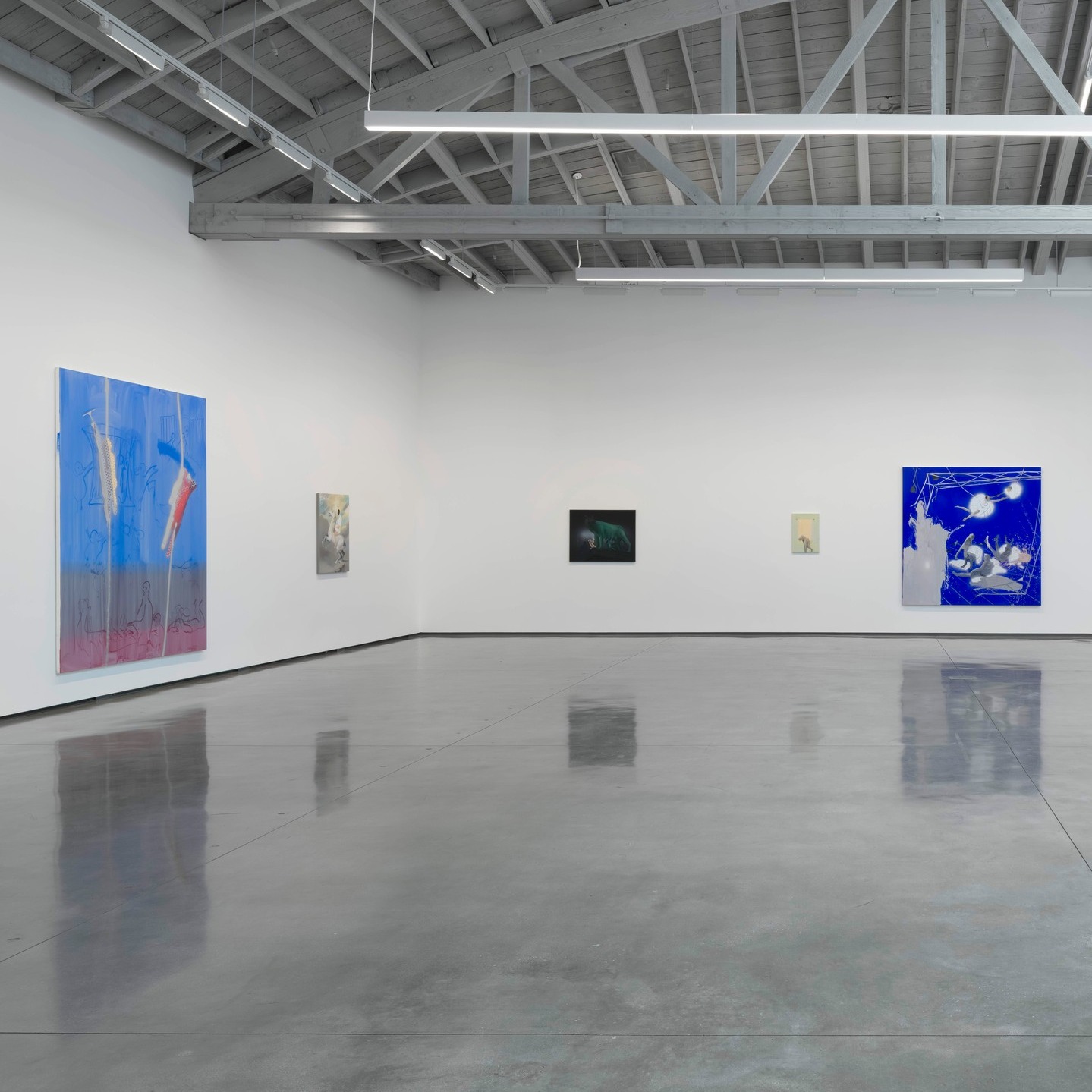 ‘Control X,’ an exhibition of new paintings and video animations by Tala Madani (@talamadani), opens on September 18. 2026 — image 2. Photo: Jeff McLane (@jefffmclane)
