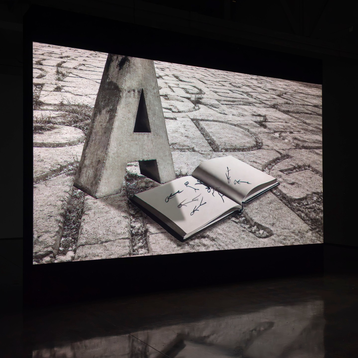 ‘Control X,’ an exhibition of new paintings and video animations by Tala Madani (@talamadani), opens on September 18. 2026 — image 7. Photo: Jeff McLane (@jefffmclane)