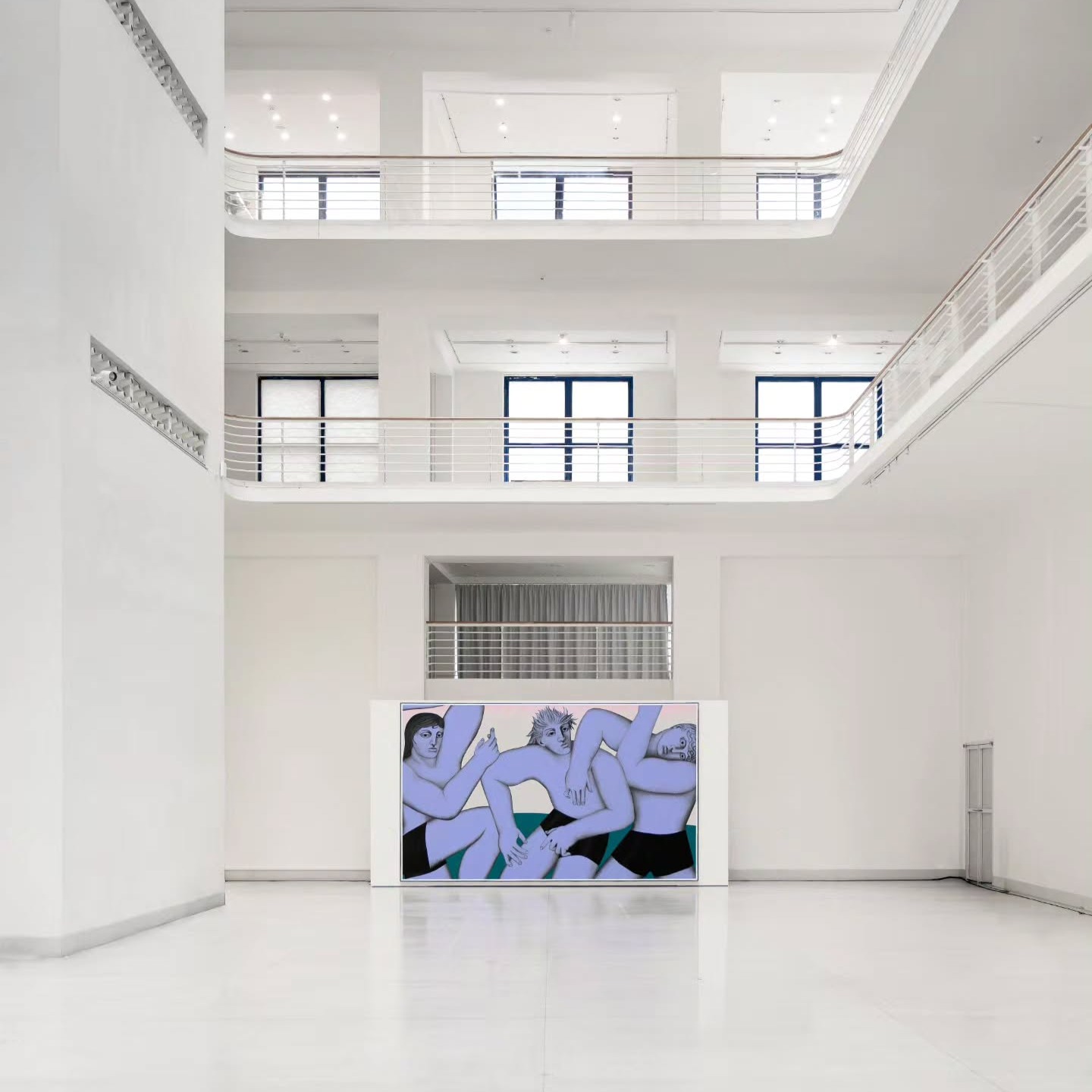 [Hors-les-Murs] Vojtěch Kovařík at National Gallery Prague: NGP 230: Stories of the Trade Fair Palace, September 24–27, 2026. — image 2. Photos: @matej_dolezel_matej