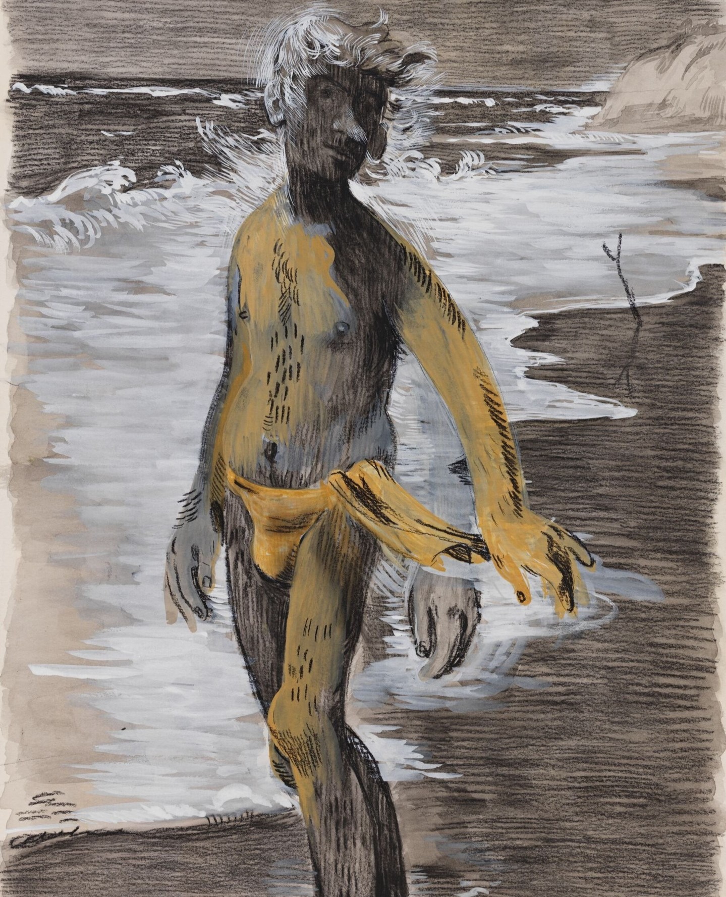 Salman Toor: Drawings opens next Friday, October 2, at The Courtauld, alongside the major exhibition Salman Toor: Someone Like You. — image 2. Image and post source: @courtauld