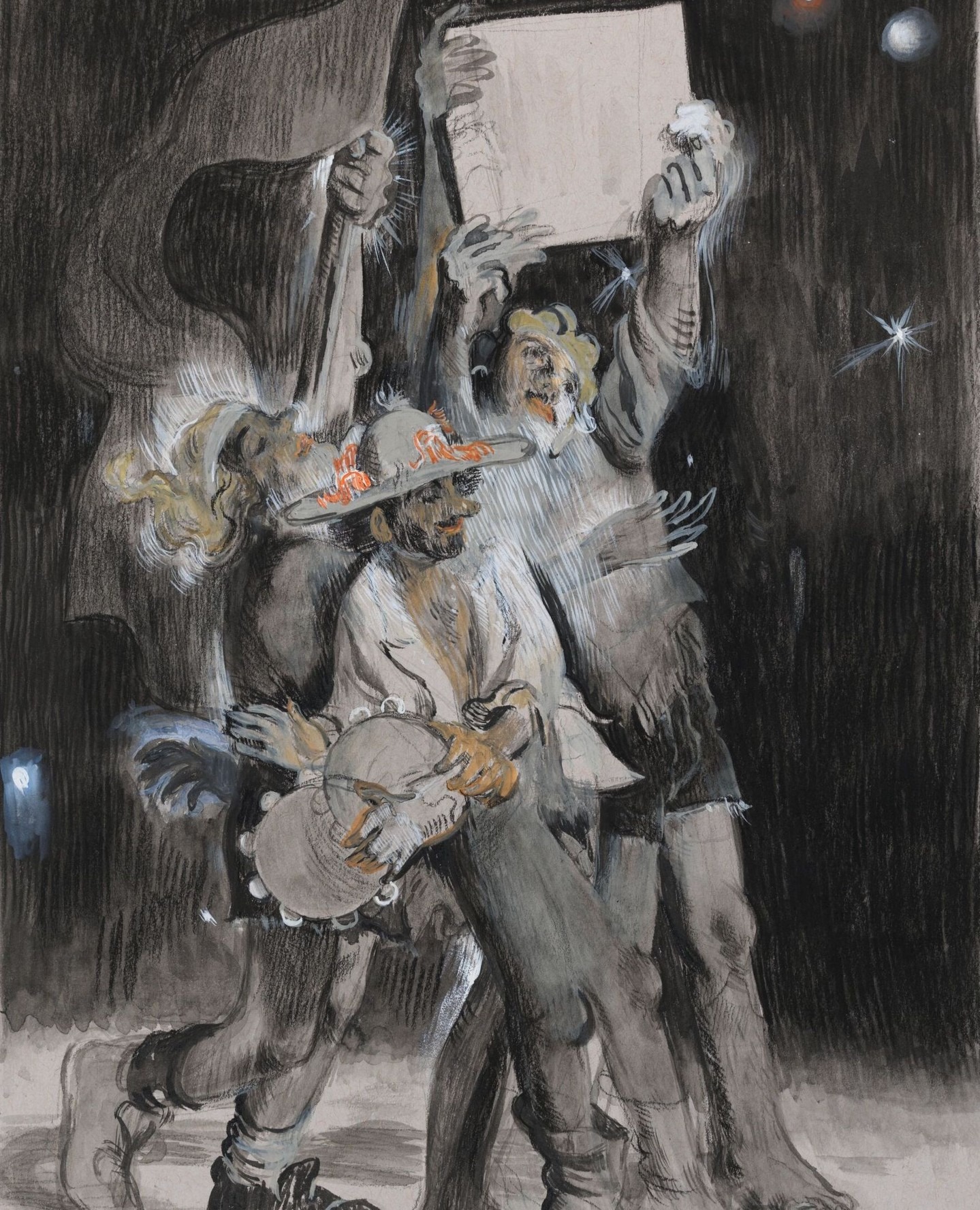 Salman Toor: Drawings opens next Friday, October 2, at The Courtauld, alongside the major exhibition Salman Toor: Someone Like You. — image 3. Image and post source: @courtauld