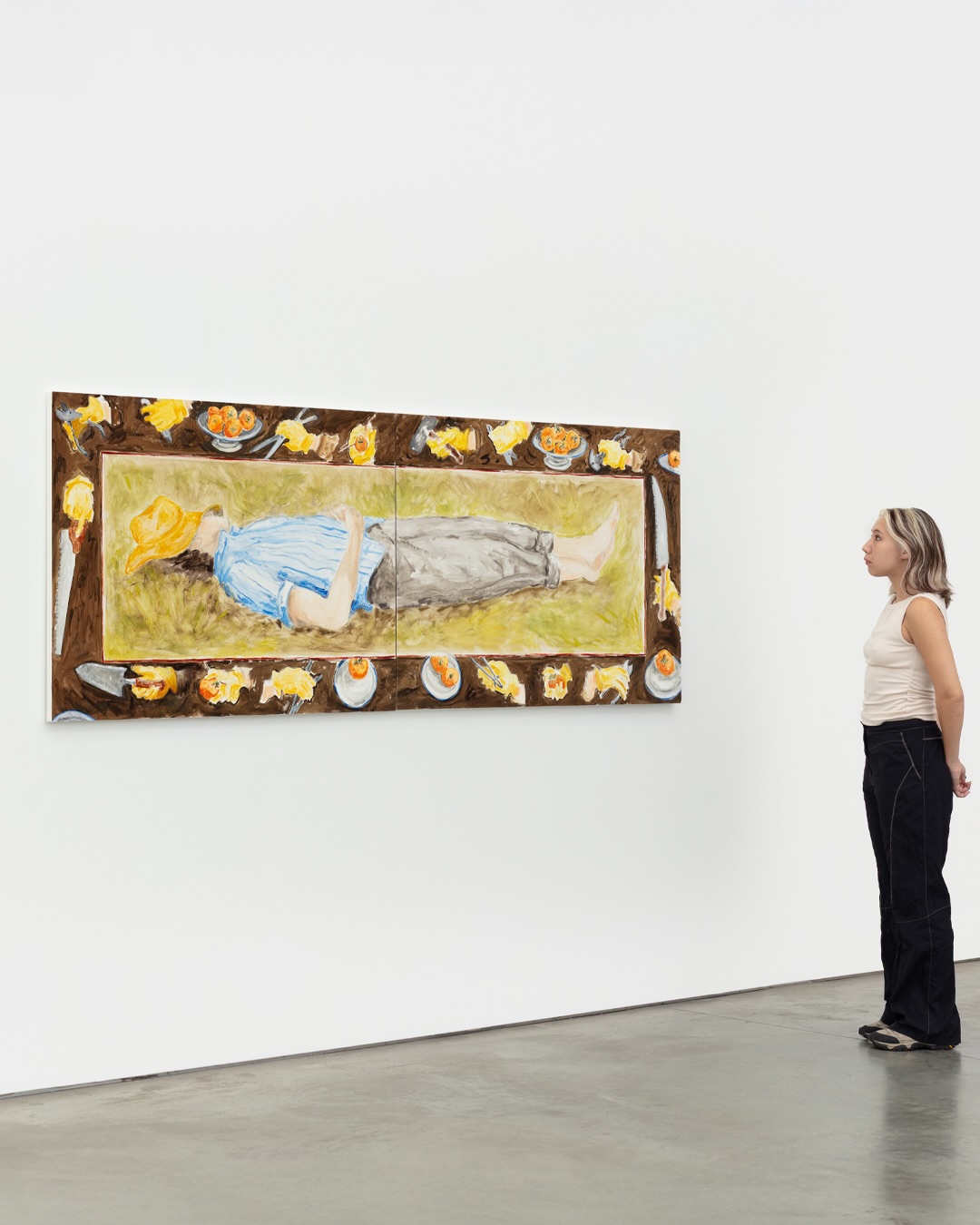 Tanya Merrill: Land animal, house animal continues at 303 Gallery through October 24. — image 1. Image and post source: @303gallery