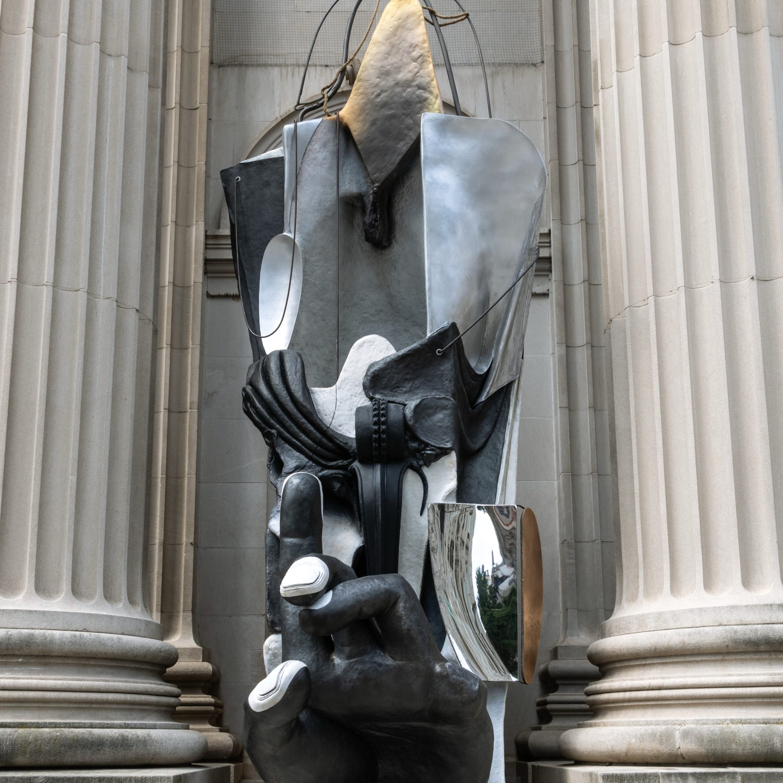 The Metropolitan Museum of Art has unveiled Liu Wei’s site-specific sculptures on the museum’s Fifth Avenue facade as part of Speculation. — image 4. Courtesy The Metropolitan Museum of Art. Photos by Hyla Skopitz.