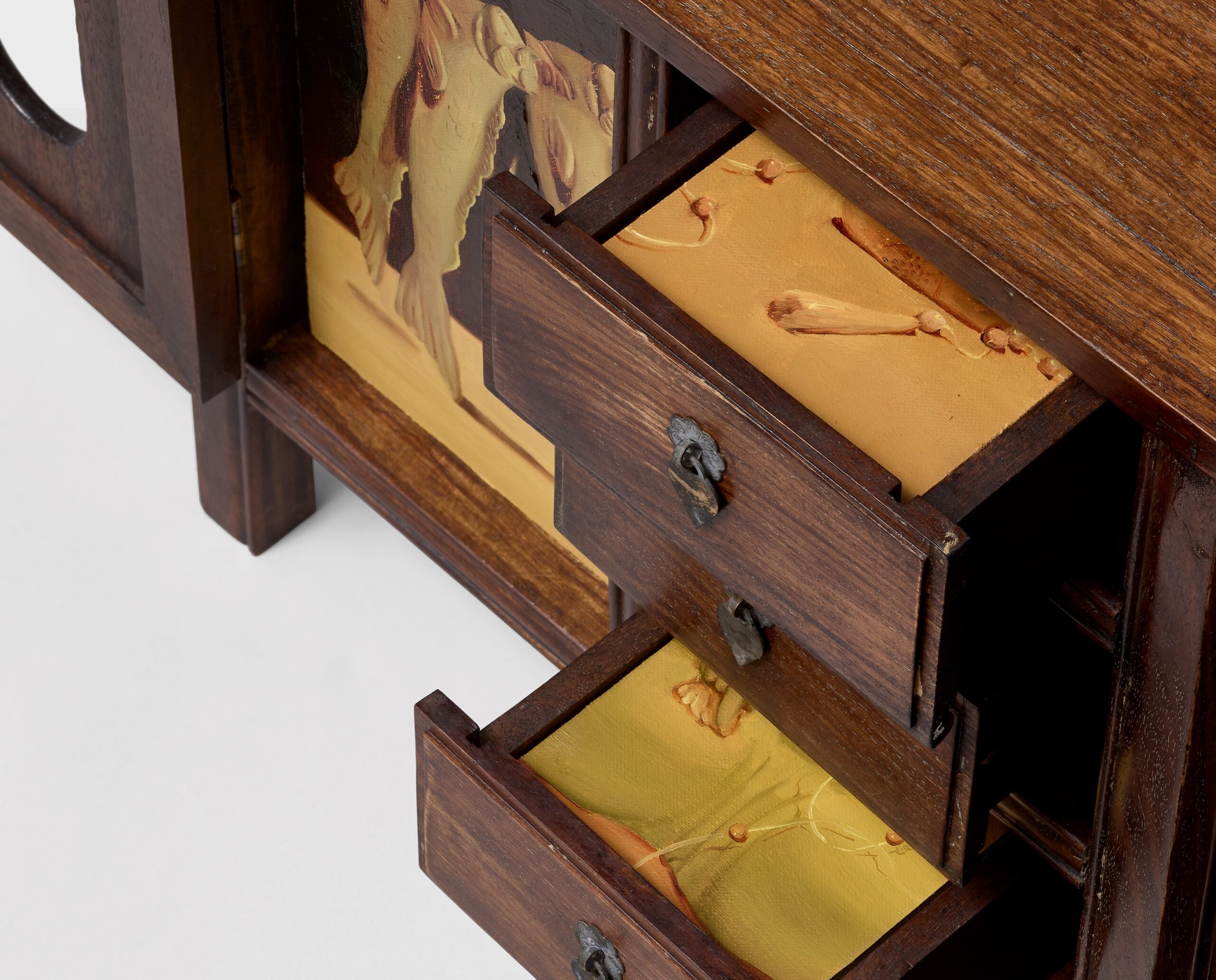 Dominique Fung’s The Mermaid’s Cabinet, 2026, is part of This Is Still Not a Pipe: The Afterlife of Magritte, a group... — image 4. Image and post source: @dominiquefung