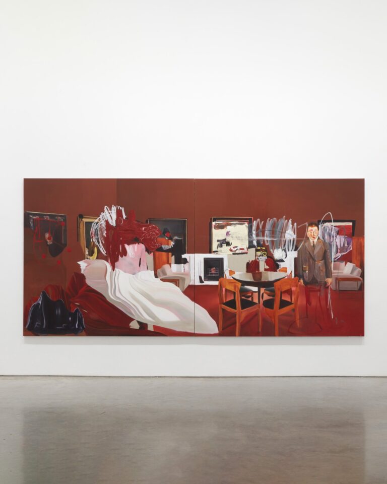 Dora Jeridi’s debut solo exhibition with Boesky Gallery, A Burnt Child Loves the Fire, is on view in New York through October 17, 2026.