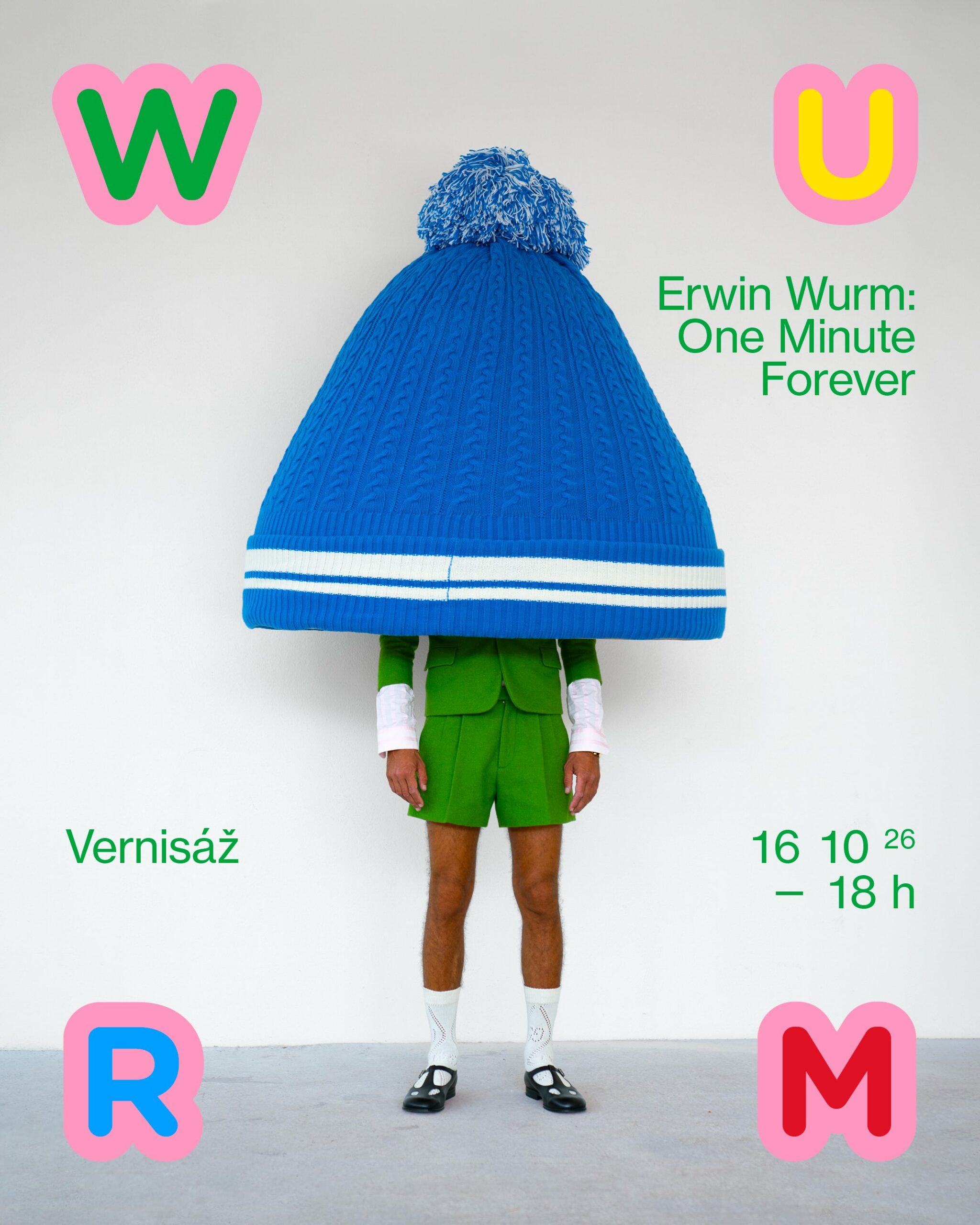 Erwin Wurm: One Minute Forever opens at the Museum of Fine Arts Liberec on October 17, 2026, following an opening... — image 2. Image and post source: @galerieliberec