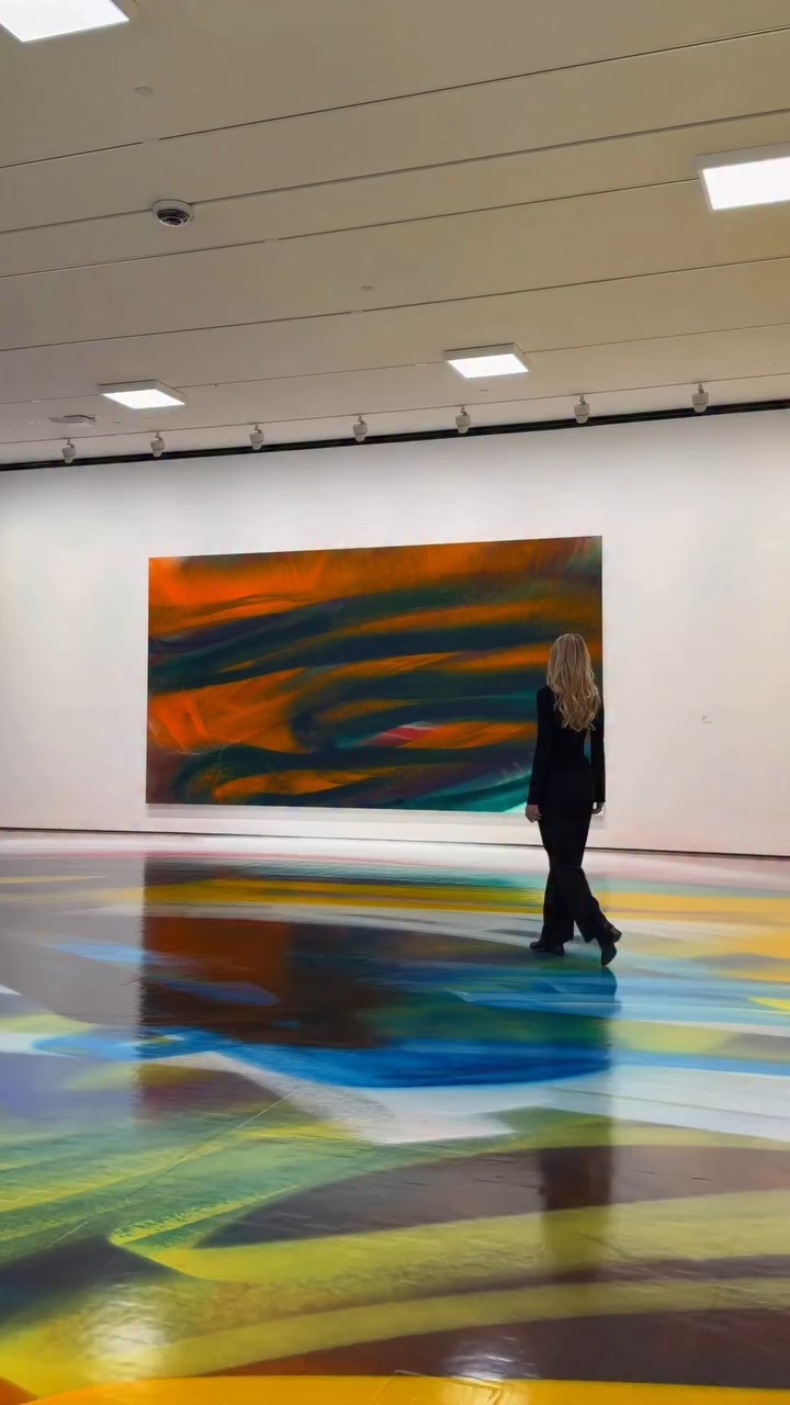 Katharina Grosse’s *Black Bed* opens at MUNCH in Oslo and is on view through January 3, 2027.