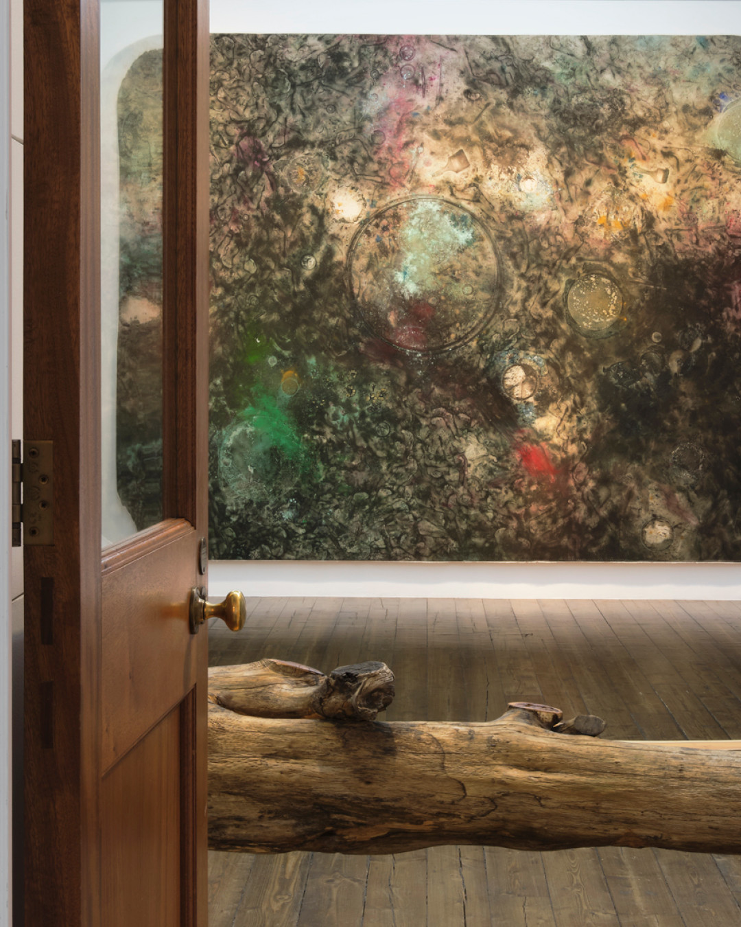 Lucy Dodd’s *The good, the true and the beautiful* is now on view at Sprüth Magers, London, through October 24, 2026. — image 2. Image and post source: @spruethmagers