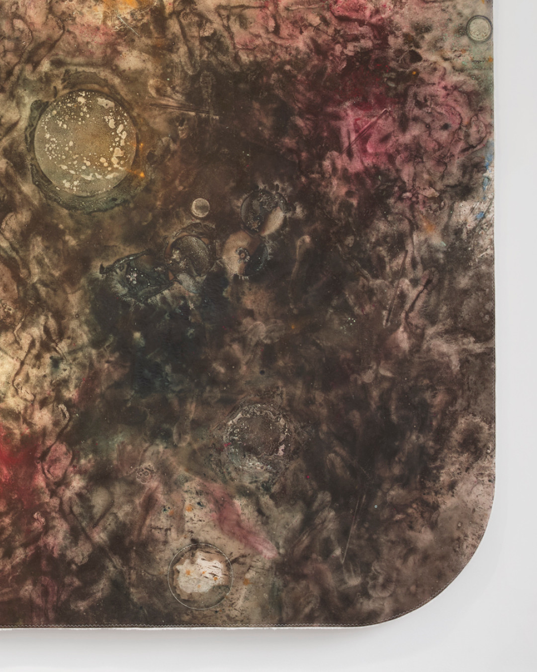 Lucy Dodd’s *The good, the true and the beautiful* is now on view at Sprüth Magers, London, through October 24, 2026. — image 3. Image and post source: @spruethmagers