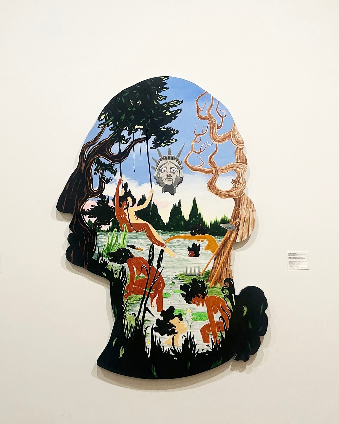 William Villalongo and Marcia Kure are featured in *Dreams of This Future: The Collection of Peggy Cooper Cafritz* at... — image 1. Image and post source: @susaninglettgallery