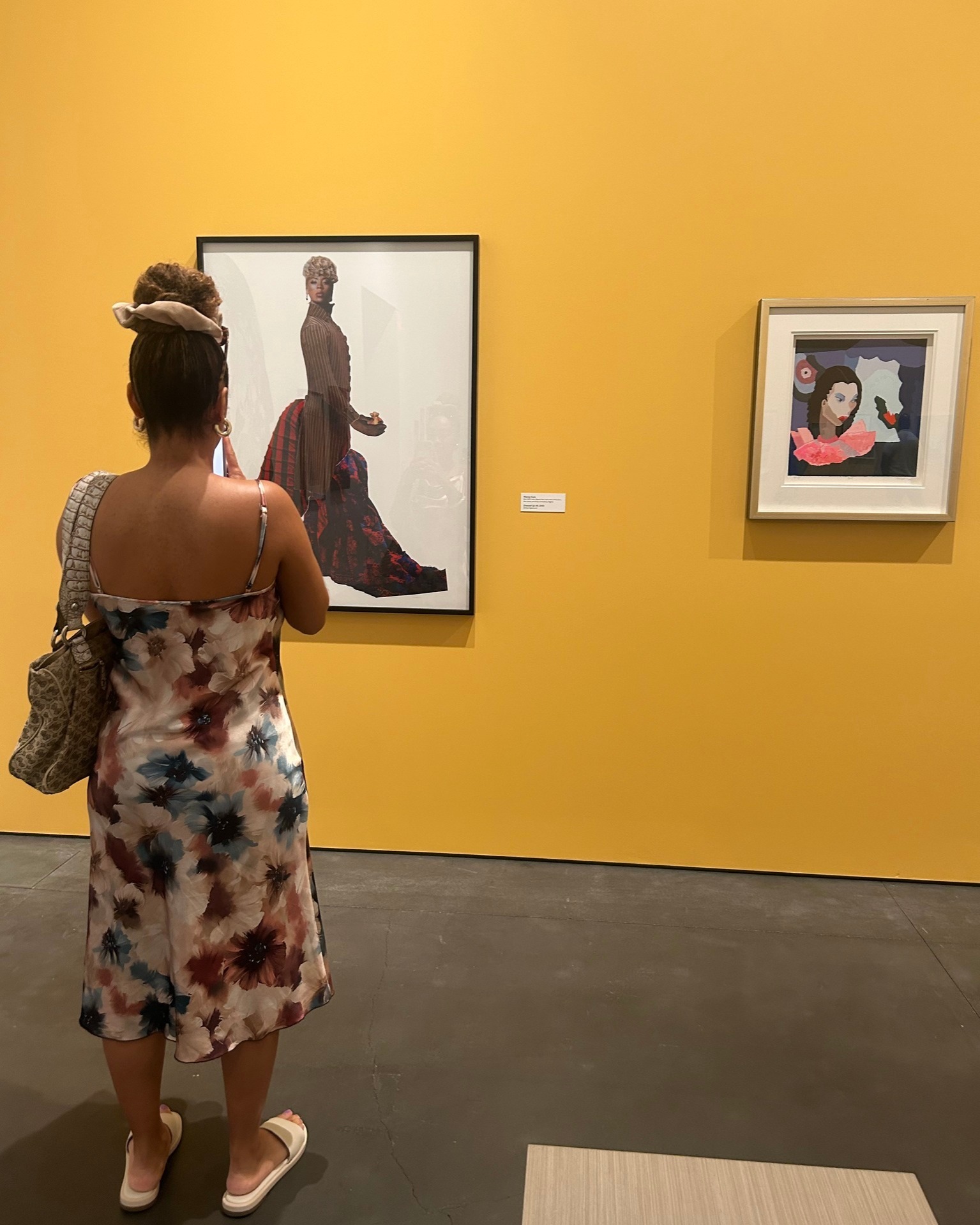William Villalongo and Marcia Kure are featured in *Dreams of This Future: The Collection of Peggy Cooper Cafritz* at... — image 3. Image and post source: @susaninglettgallery